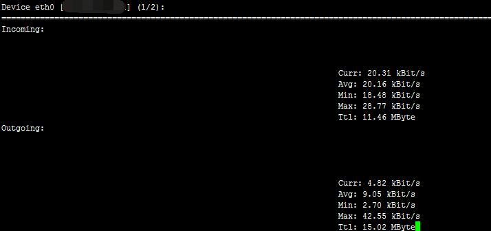 linux网络流量实时监控工具 nload 附安装方法