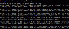 五款常用mysql slow log分析工具的比较分析