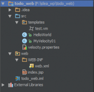 JAVA velocity模板引擎使用实例
