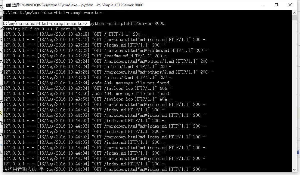 Markdown 文档管理系统（纯静态+MD文件） markdown-html-example
