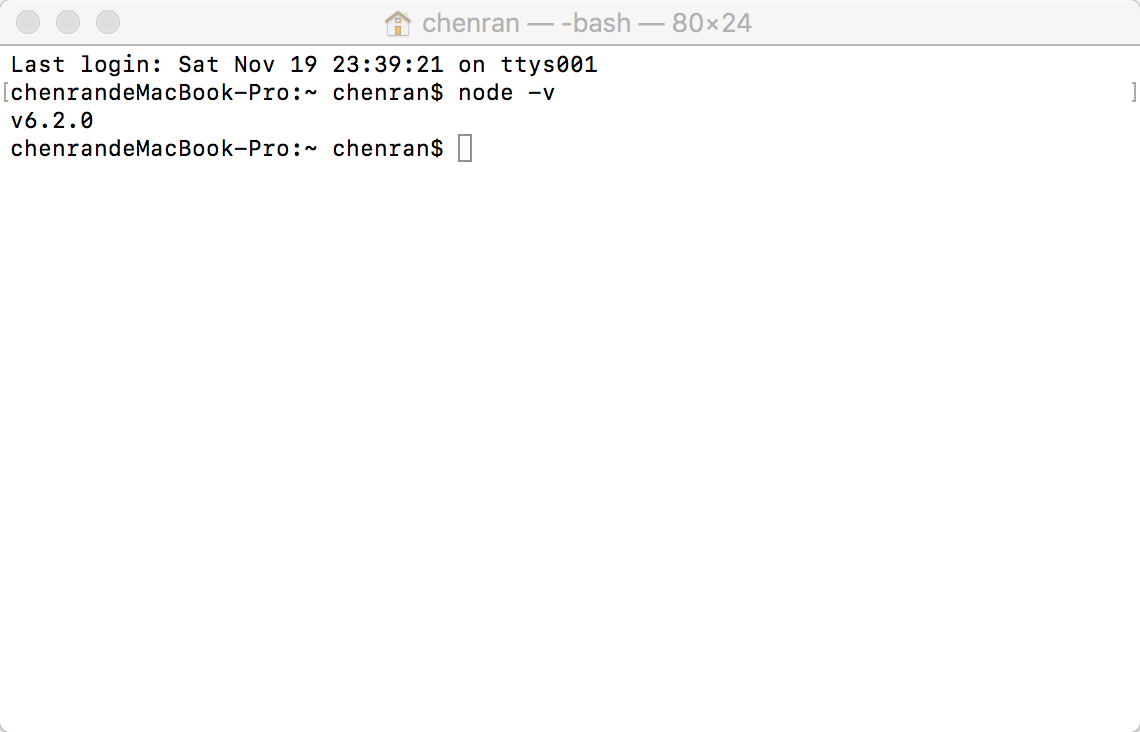 Mac下nodejs的安装+netbeans配置