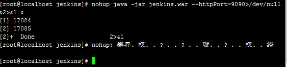 jenkins 使用其他的端口