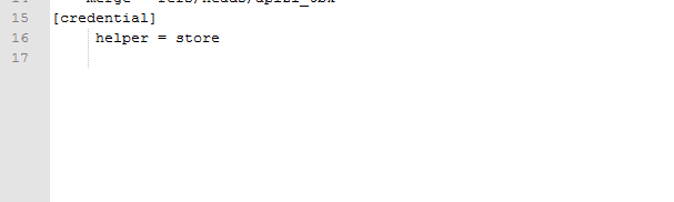 git保存账号和密码 下次无需密码