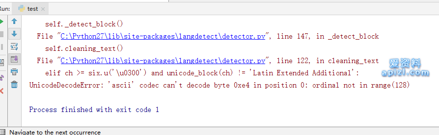 Python来识别字符串所属语言类型（langid 、langdetect）